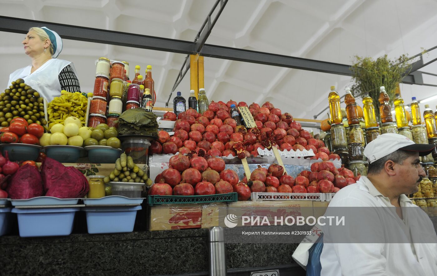 Дорогомиловский рынок в Москве