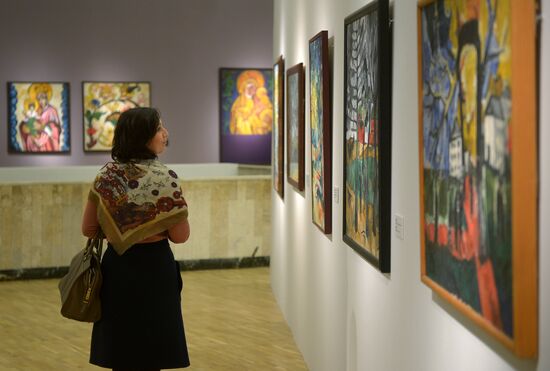 Открытие выставки "Наталия Гончарова. Между Востоком и Западом"