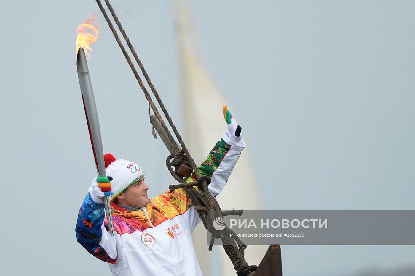 Эстафета Олимпийского огня. Владимирская область