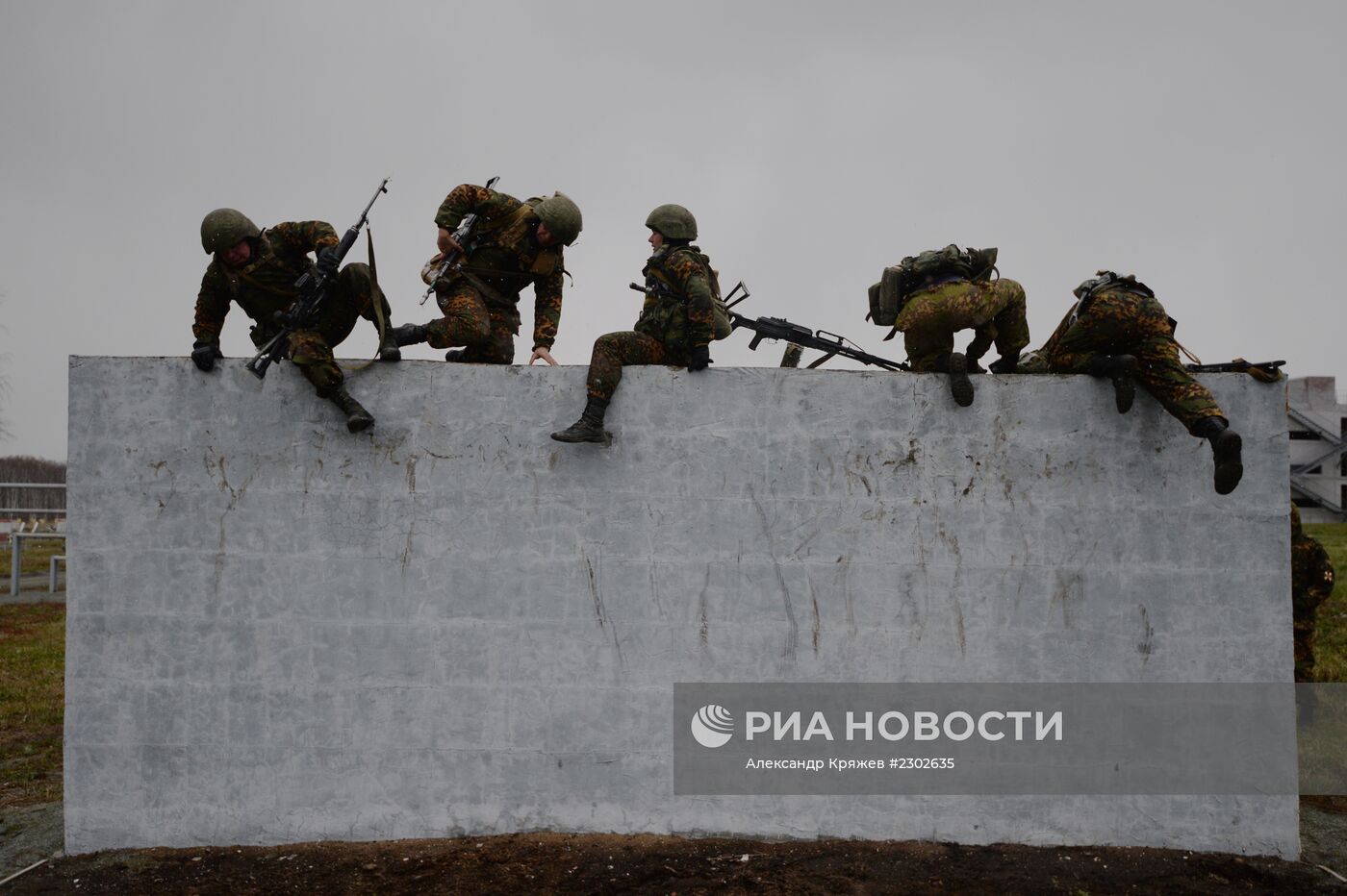 Соревнования спецназа в Новосибирске