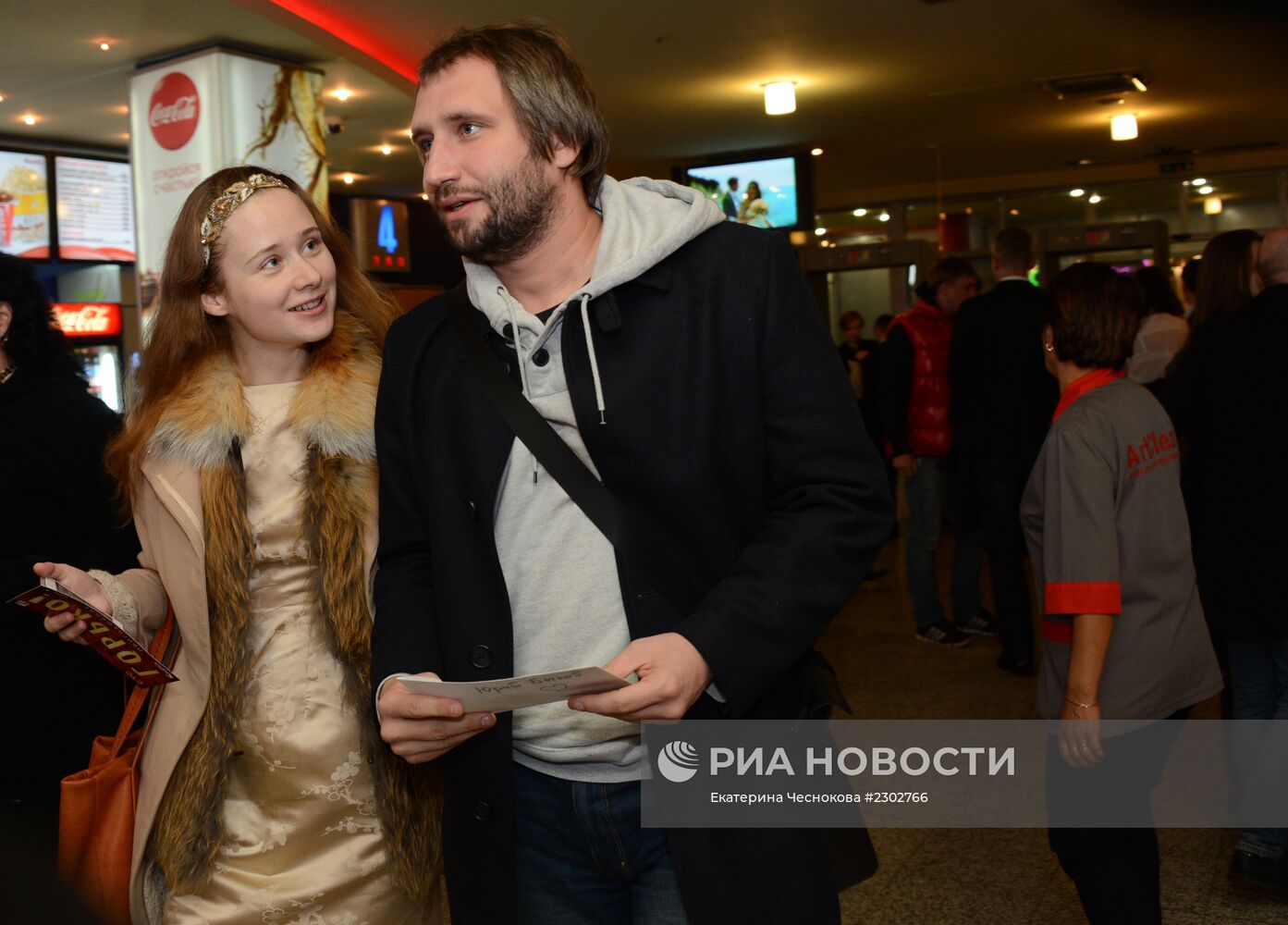 Российская премьера фильма "Горько!"