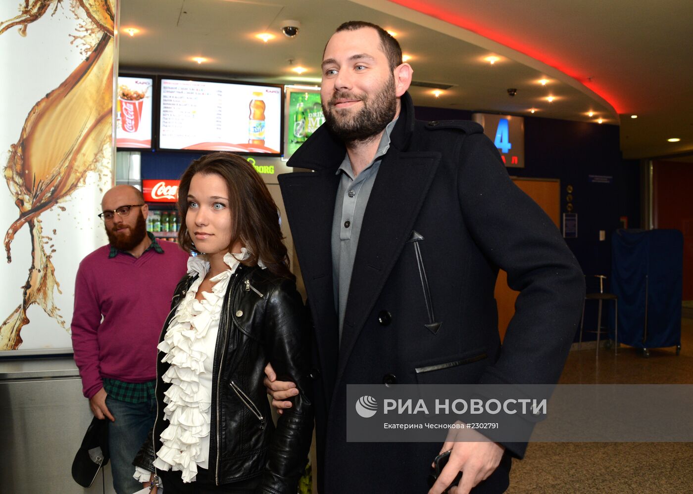 Российская премьера фильма "Горько!"