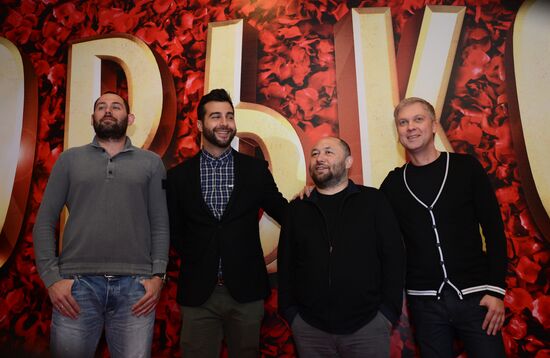 Российская премьера фильма "Горько!"