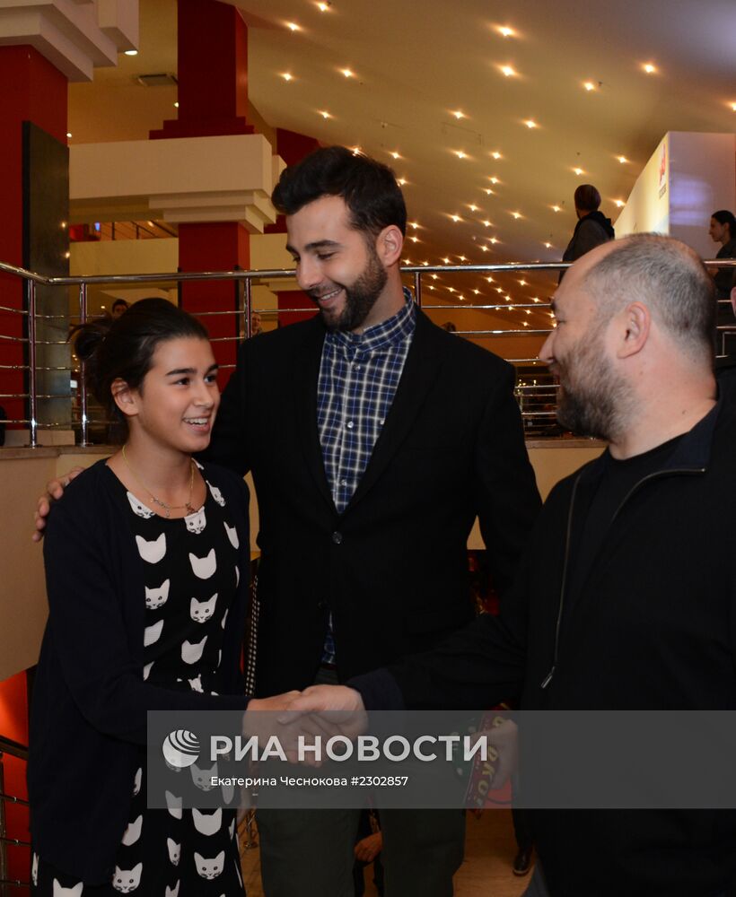 Российская премьера фильма "Горько!"