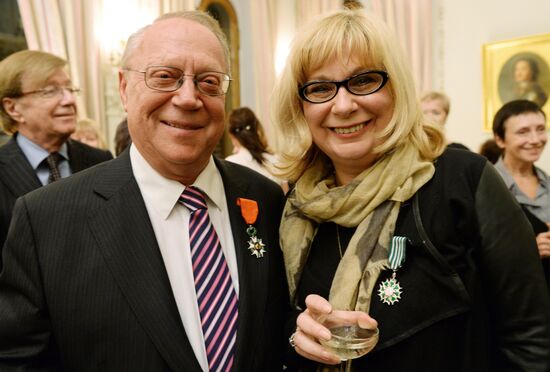 Награждение Орденом Почетного легиона В.Шадрина