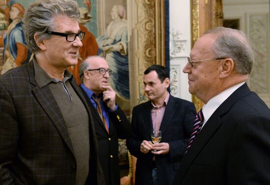 Награждение Орденом Почетного легиона В.Шадрина