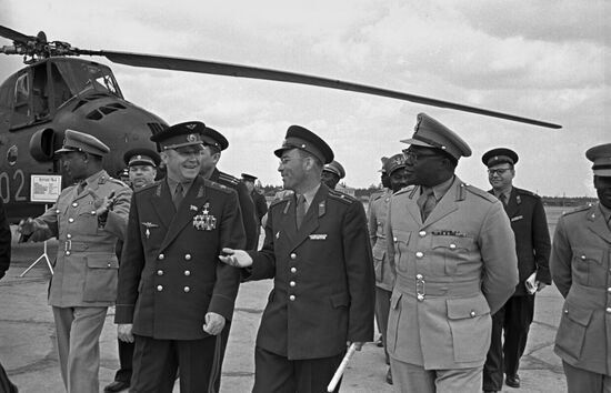 Военная делегация Республики Гана в СССР