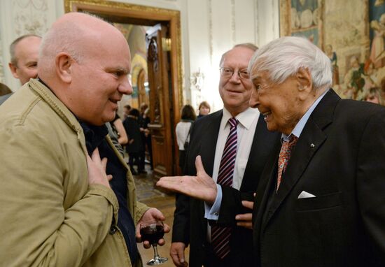 Награждение Орденом Почетного легиона В.Шадрина