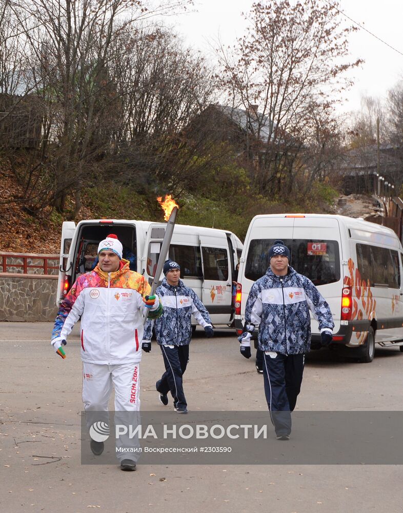 Эстафета Олимпийского огня. Ивановская область