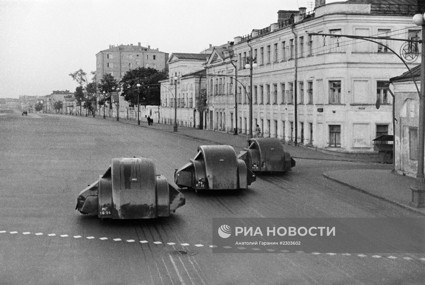 Уборка московских улиц