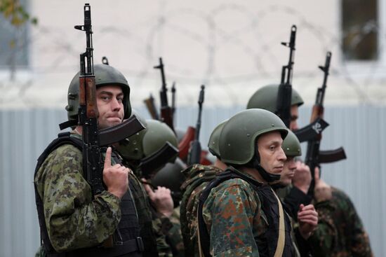 Соревнования на право ношения краповых беретов