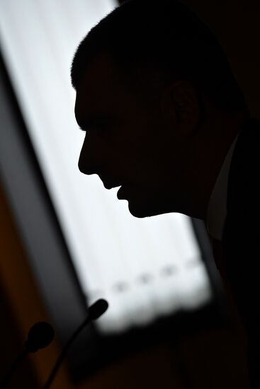 Пресс-конференция Михаила Прохорова