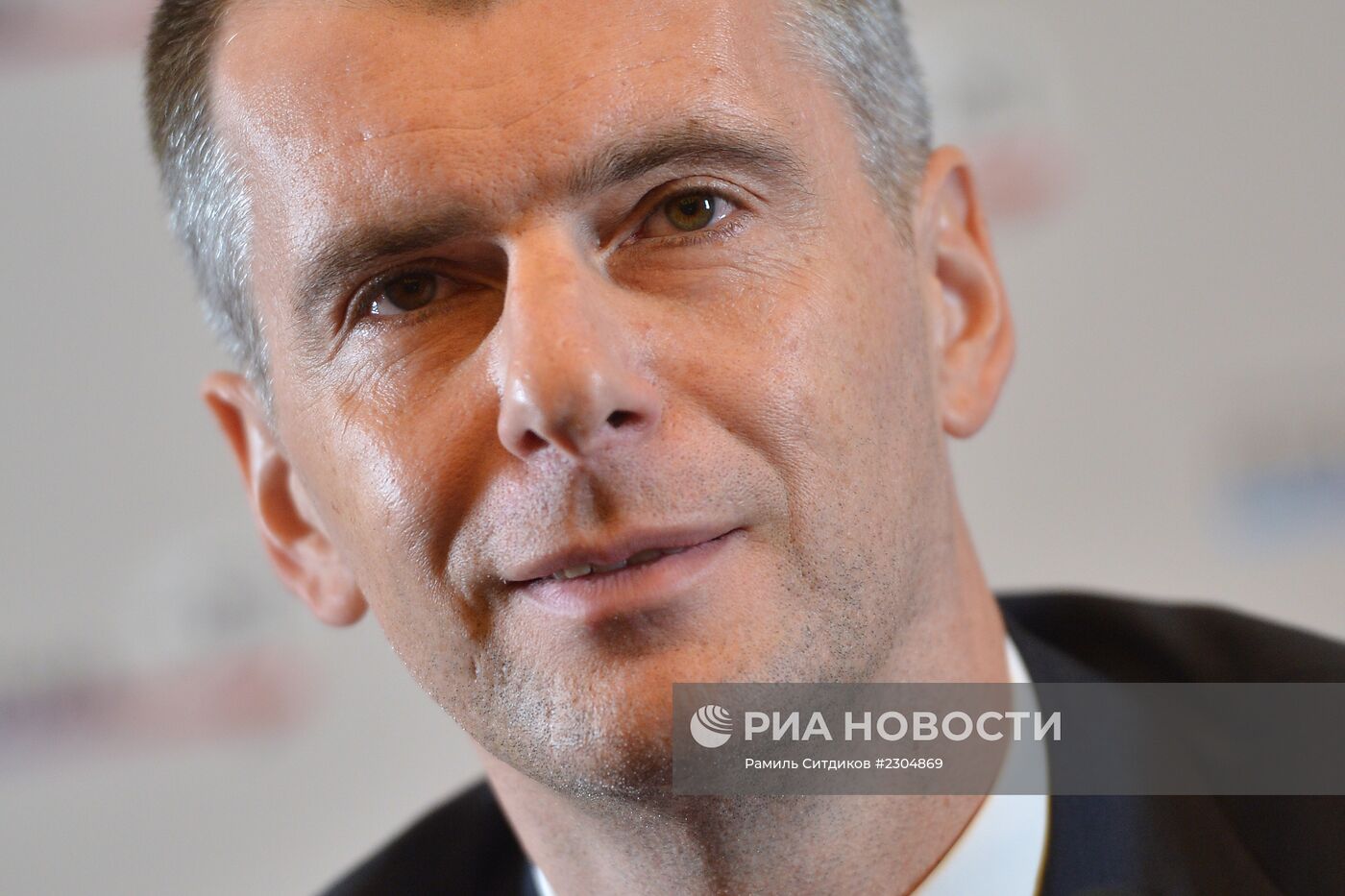 Пресс-конференция Михаила Прохорова