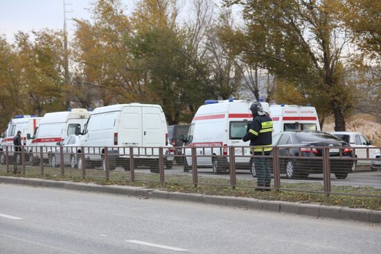 Взрыв пассажирского автобуса в Волгограде