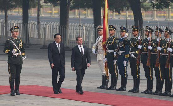 Визит Д.Медведева в Китай