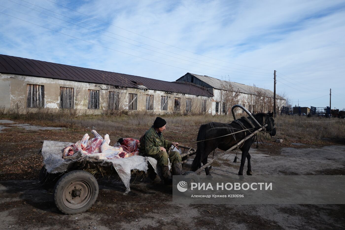 Жизнь деревень в Новосибирской области