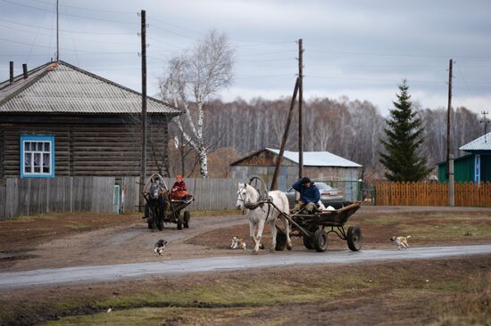 Жизнь деревень в Новосибирской области