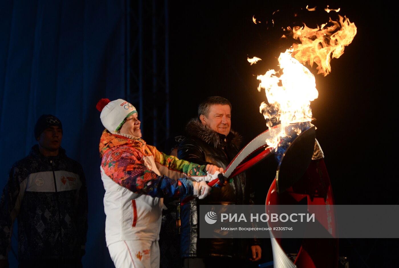 Эстафета Олимпийского огня. Петрозаводск