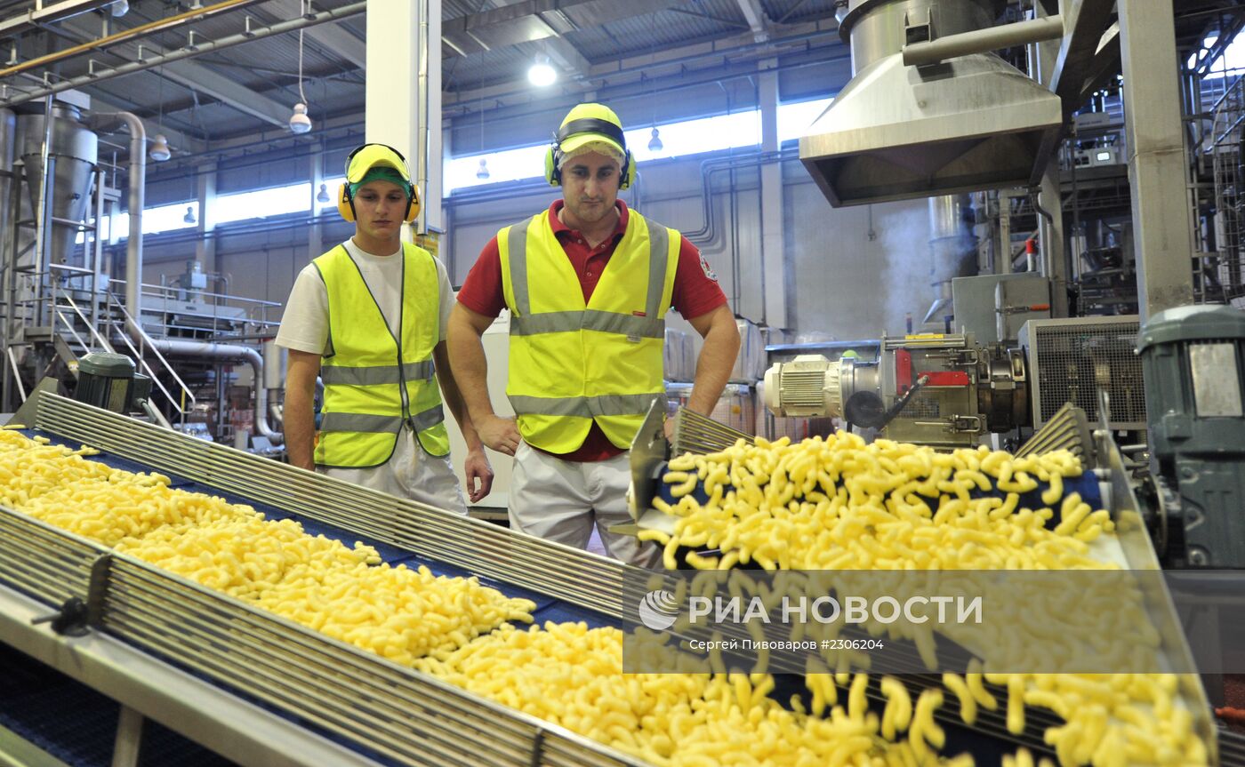 PepsiCo запустил в Ростовской области вторую линию производства чипсов
