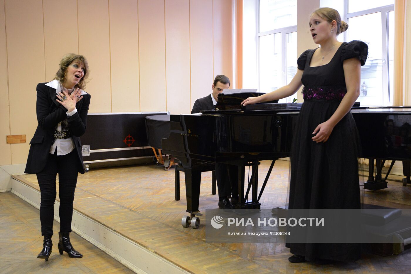 Мастер-класс Любови Казарновской в рамках проекта "Одаренные дети - 2013"
