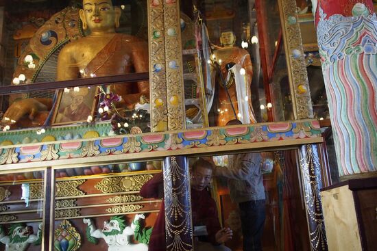 Буддийский монастырский комплекс Иволгинский дацан в Бурятии