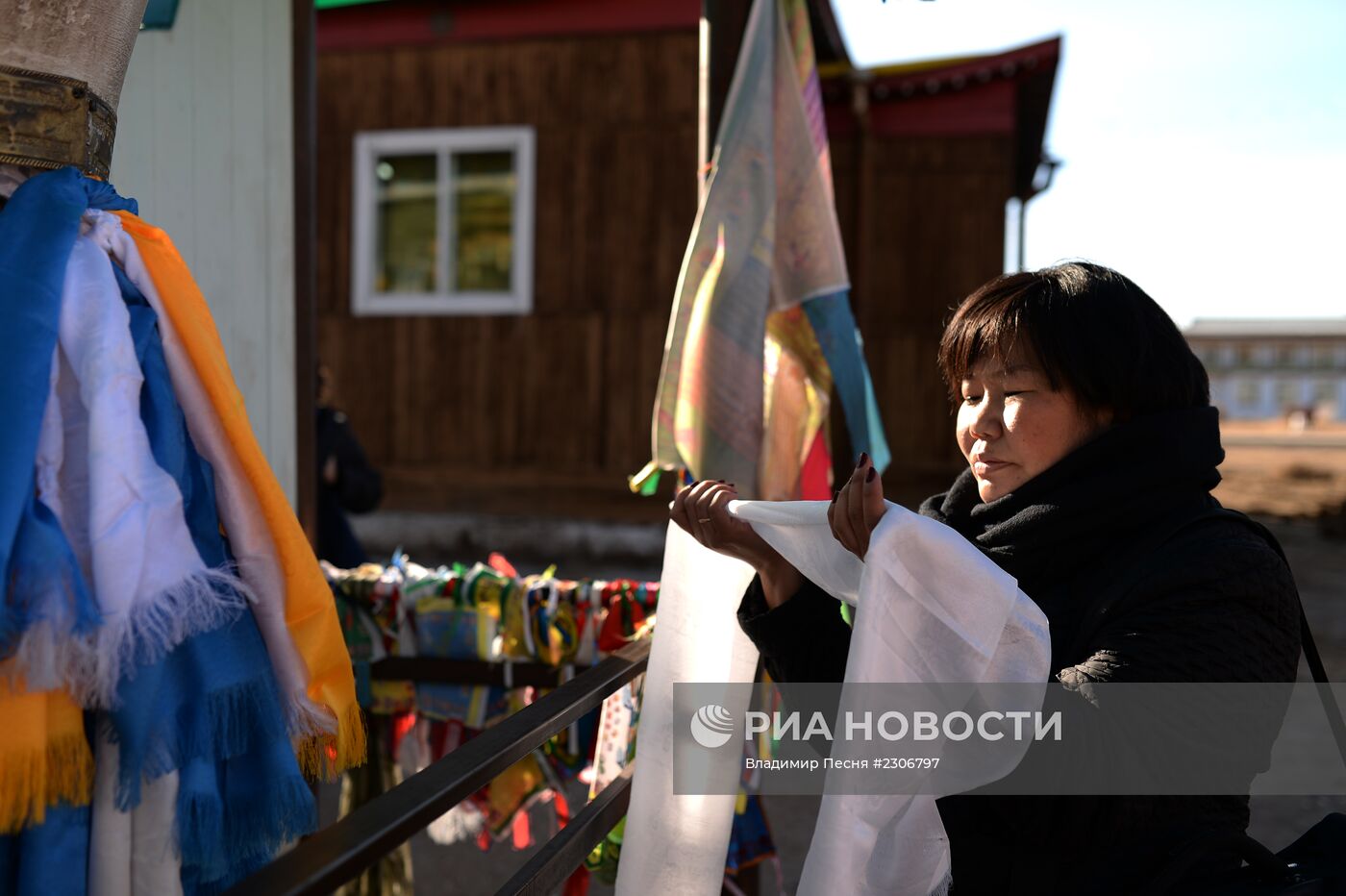 Буддийский монастырский комплекс Иволгинский дацан в Бурятии