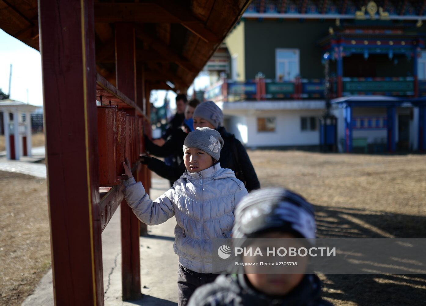 Буддийский монастырский комплекс Иволгинский дацан в Бурятии