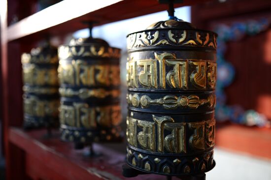 Буддийский монастырский комплекс Иволгинский дацан в Бурятии