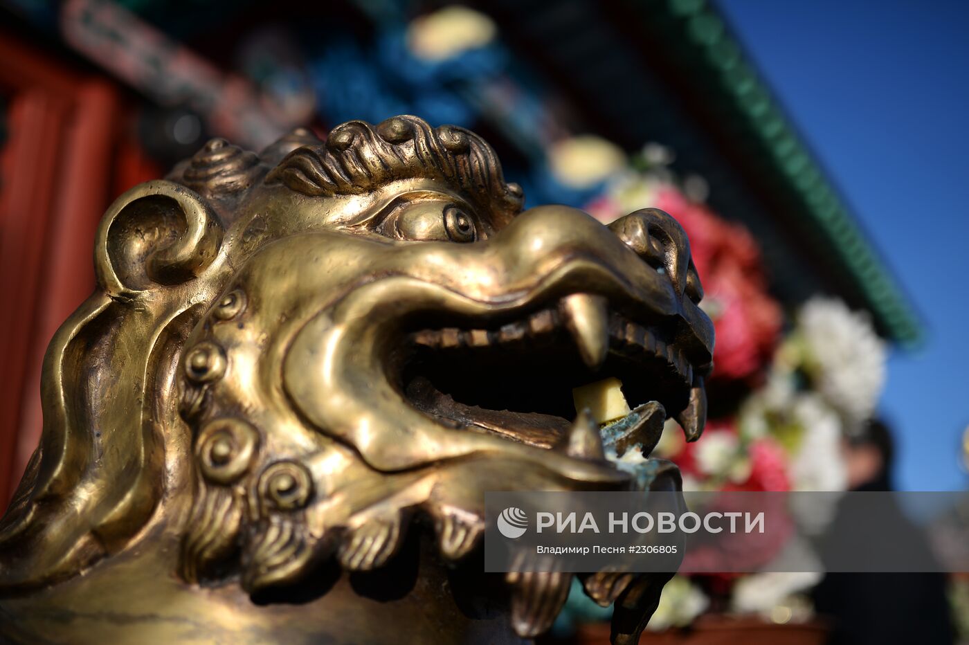 Буддийский монастырский комплекс Иволгинский дацан в Бурятии