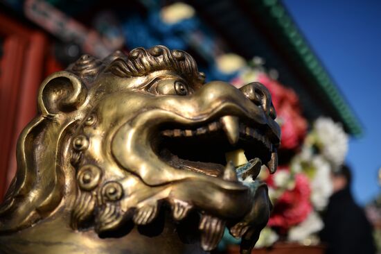 Буддийский монастырский комплекс Иволгинский дацан в Бурятии