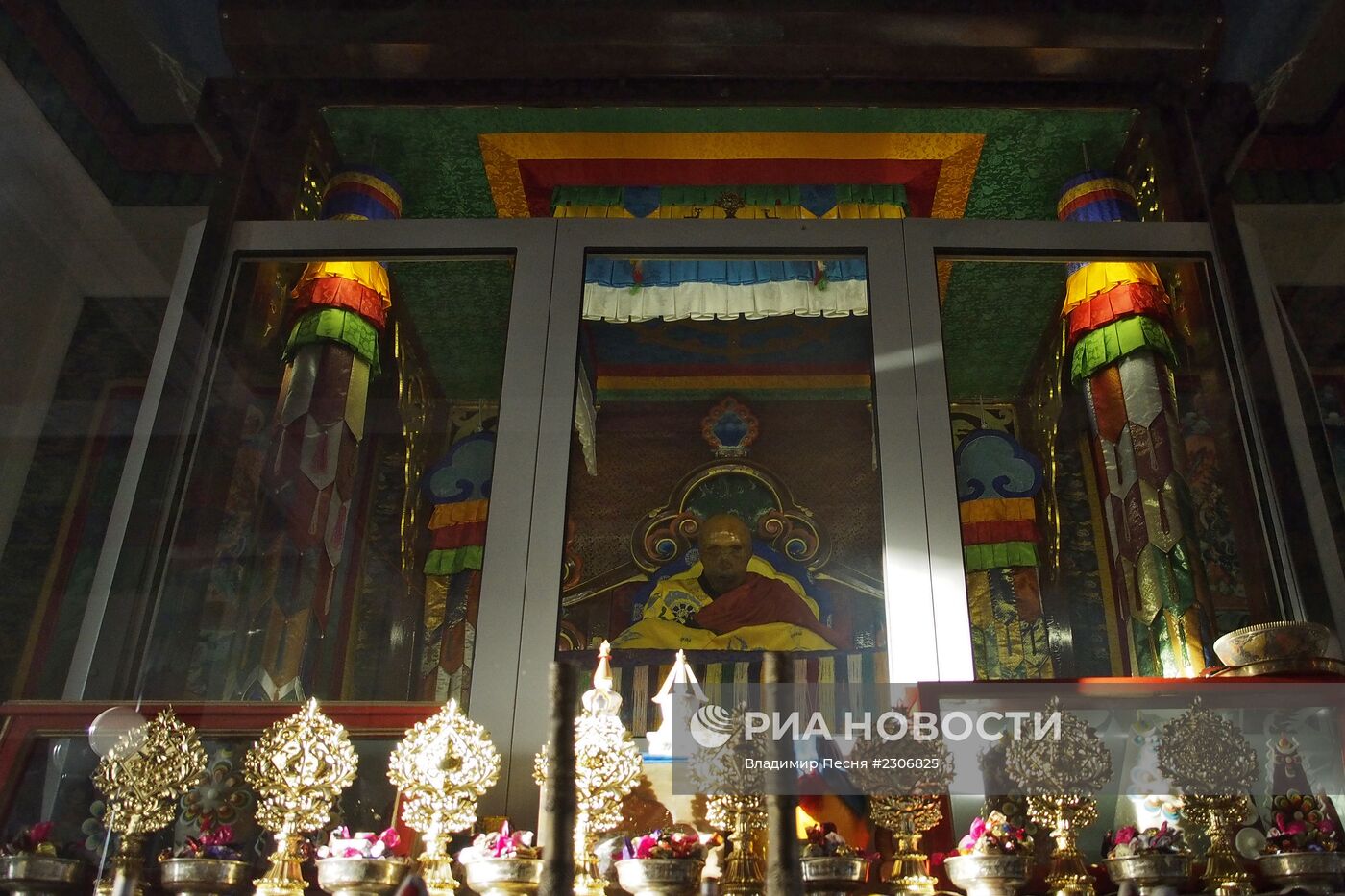 Буддийский монастырский комплекс Иволгинский дацан в Бурятии