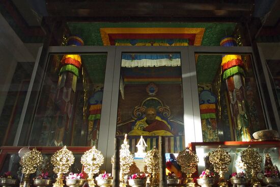 Буддийский монастырский комплекс Иволгинский дацан в Бурятии