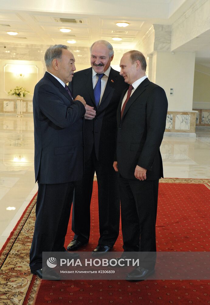 Рабочий визит В.Путина в Белоруссию