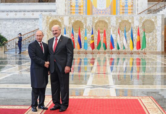 Рабочий визит В.Путина в Белоруссию