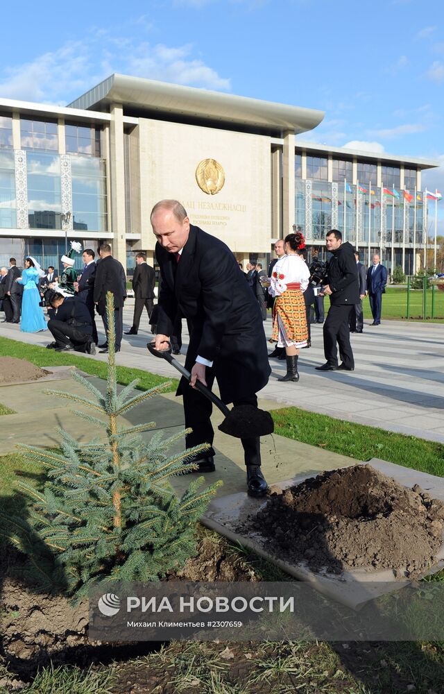 Рабочий визит В.Путина в Белоруссию