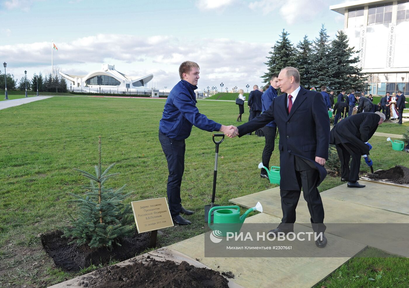 Рабочий визит В.Путина в Белоруссию