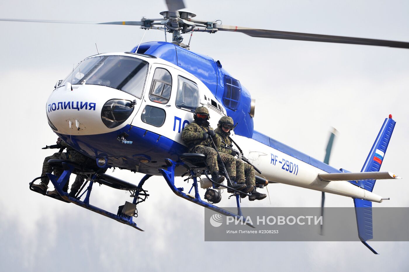 Демонстрационные показы в рамках выставки "Интерполитех-2013"