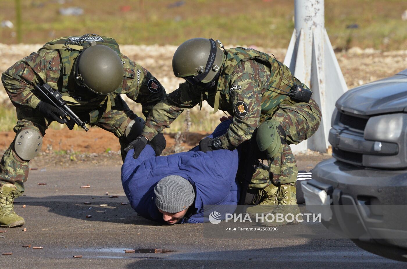 Демонстрационные показы в рамках выставки "Интерполитех-2013"