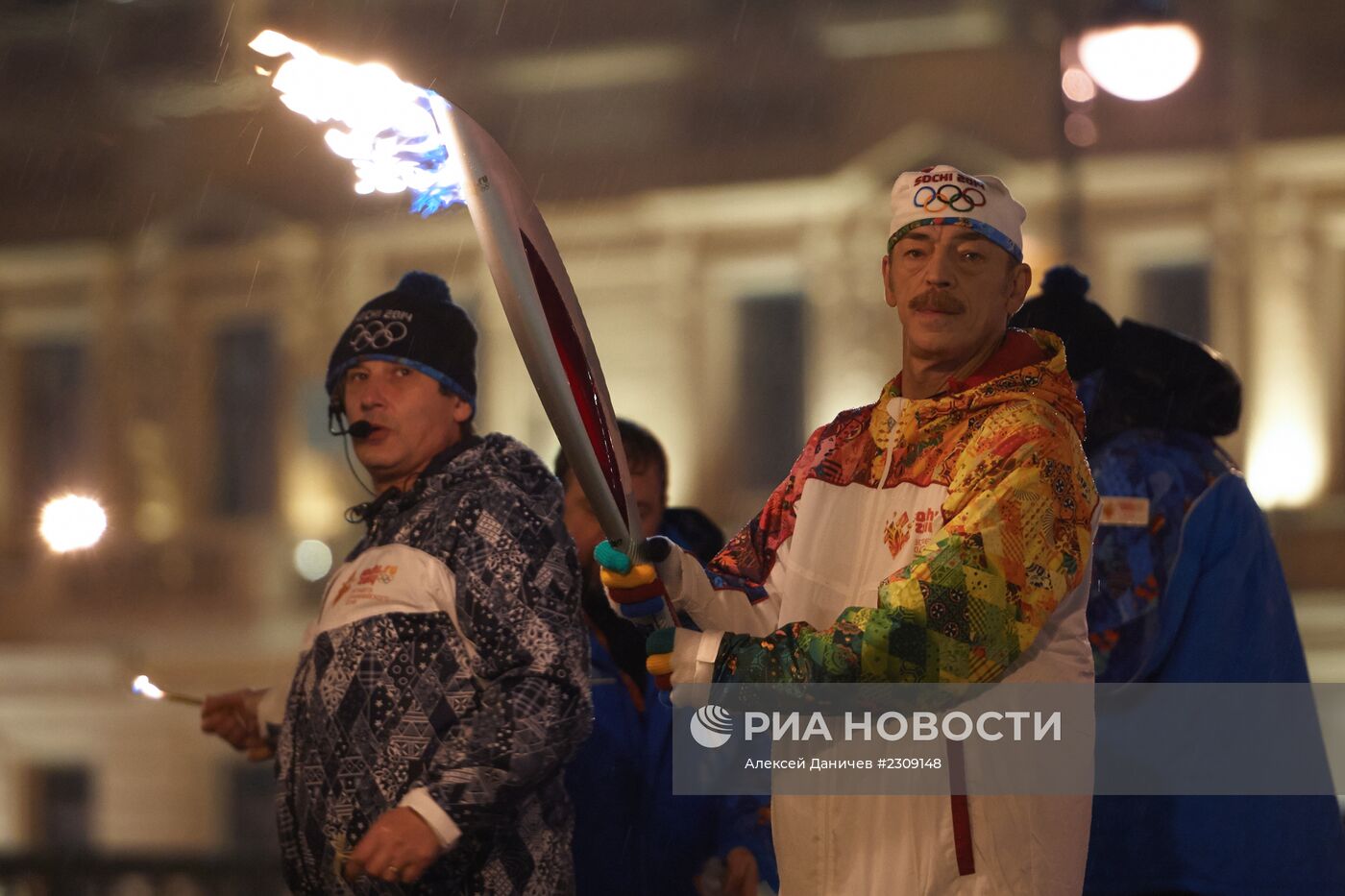 Эстафета Олимпийского огня. Санкт-Петербург. День 2