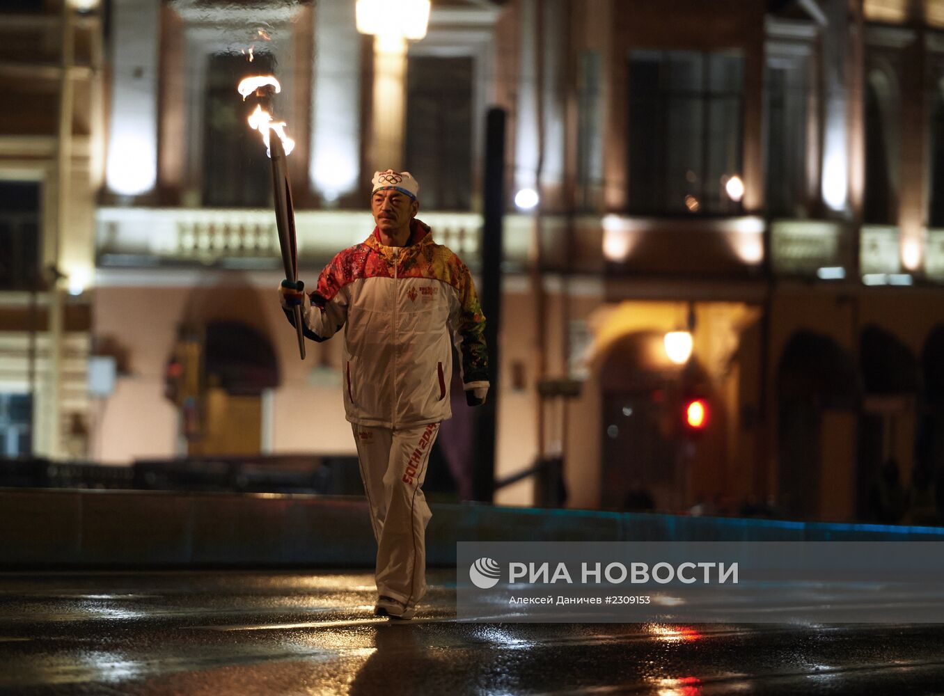 Эстафета Олимпийского огня. Санкт-Петербург. День 2