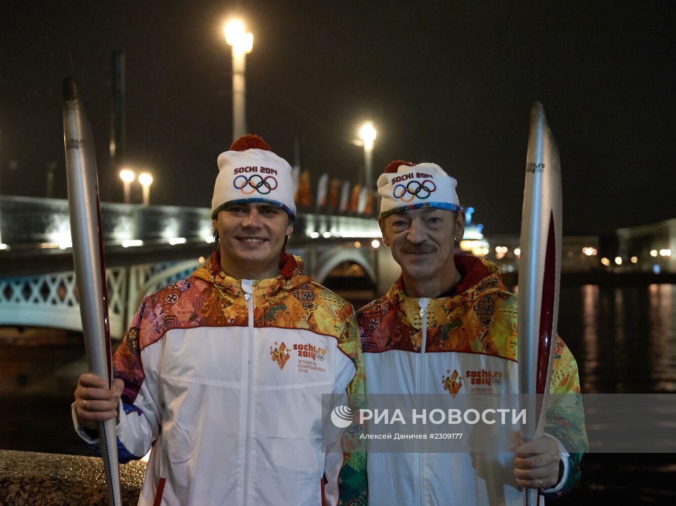 Эстафета Олимпийского огня. Санкт-Петербург. День 2