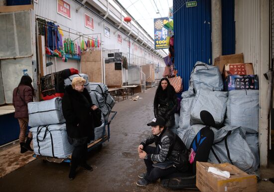 Полиция проверяет московский рынок "Садовод"