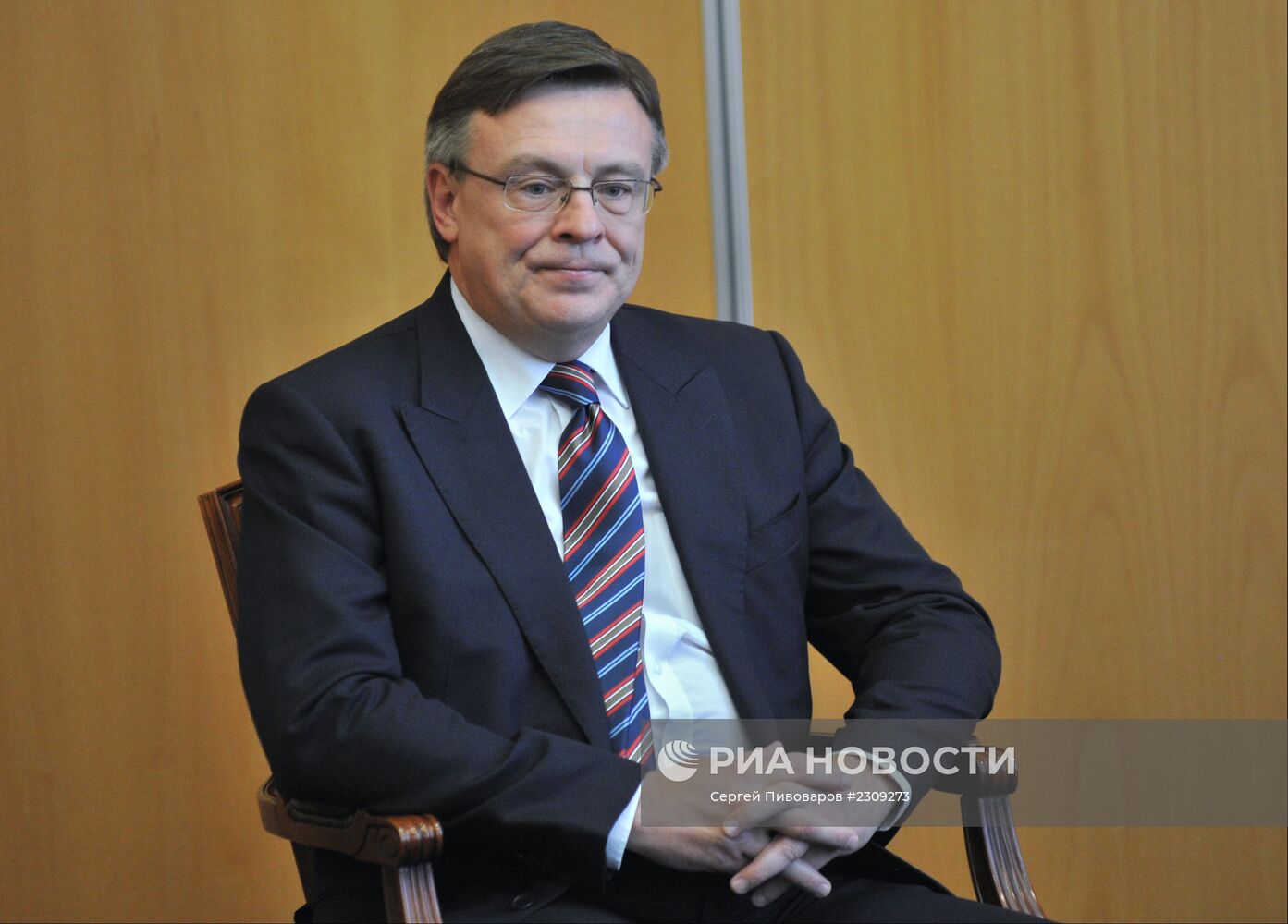 Встреча глав МИД России и Украины С.Лаврова и Л.Кожары