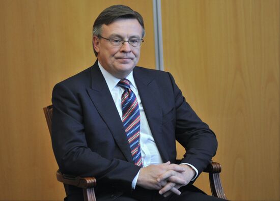 Встреча глав МИД России и Украины С.Лаврова и Л.Кожары