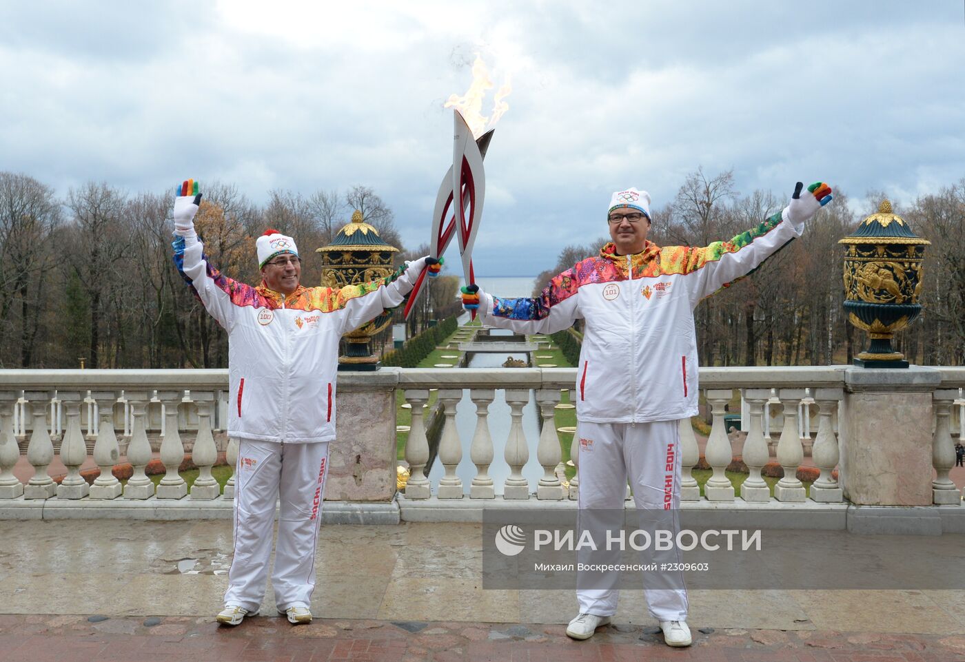 Эстафета Олимпийского огня. Санкт-Петербург. День 2