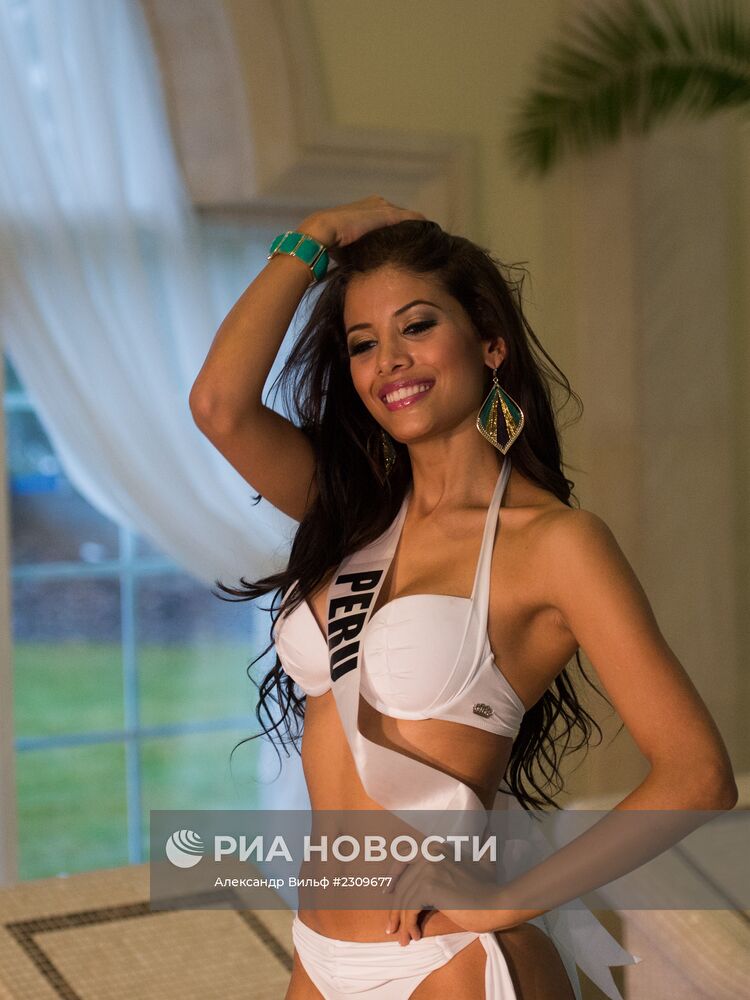 SPA-day участниц конкурса "Мисс вселенная 2013"