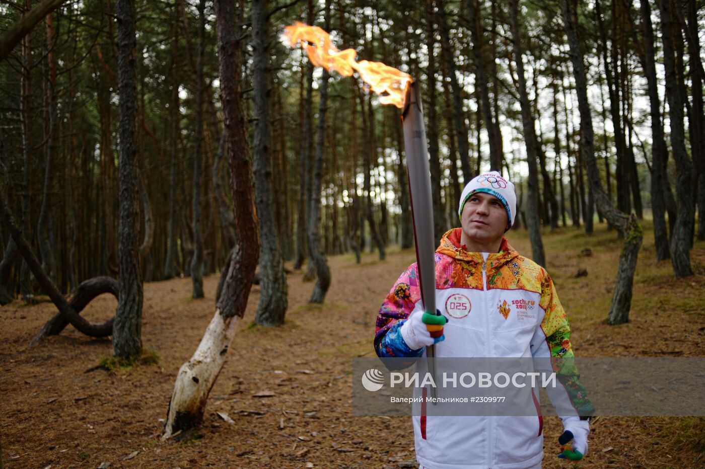 Эстафета Олимпийского огня. Калининградская область