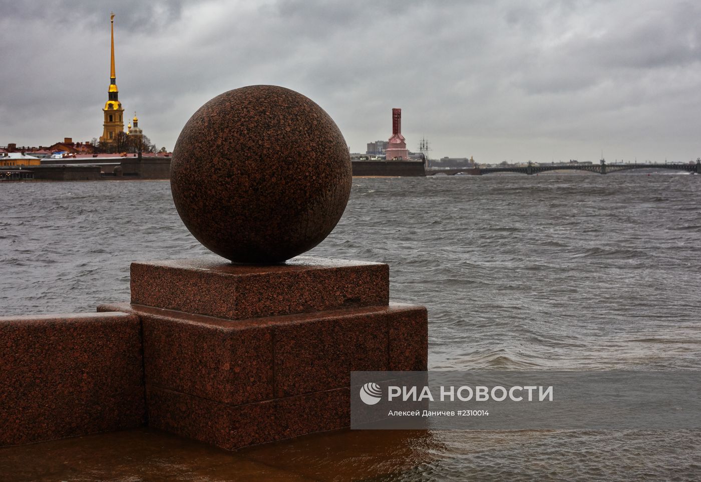 Шторм "Святой Иуда" в Санкт-Петербурге