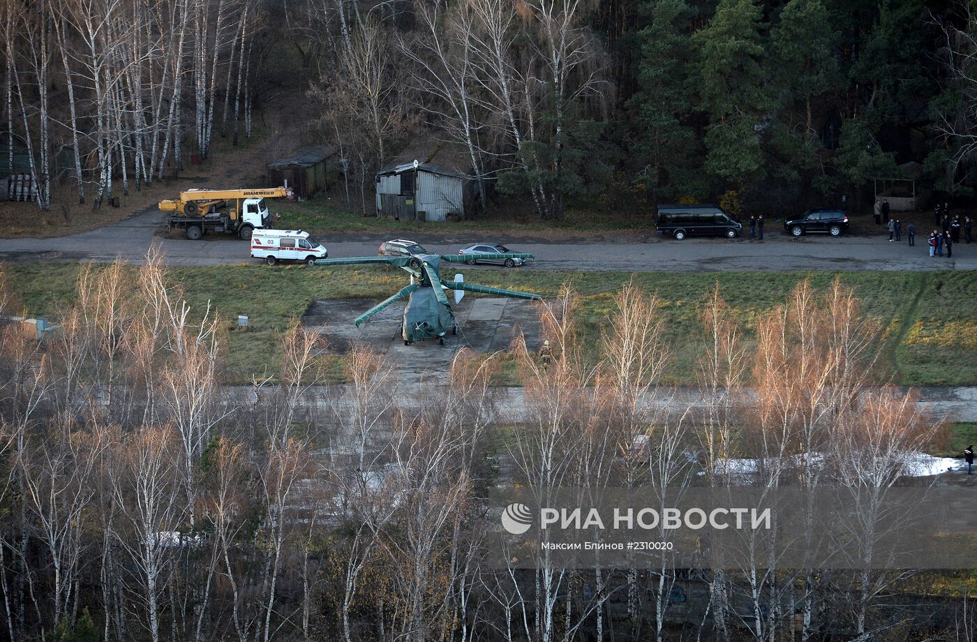 Вертолет Ка-52 упал в районе Выхино-Жулебино на юго-востоке Москвы | РИА  Новости Медиабанк