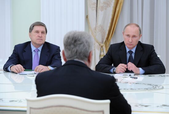 Встреча В.Путина с Т.Николичем